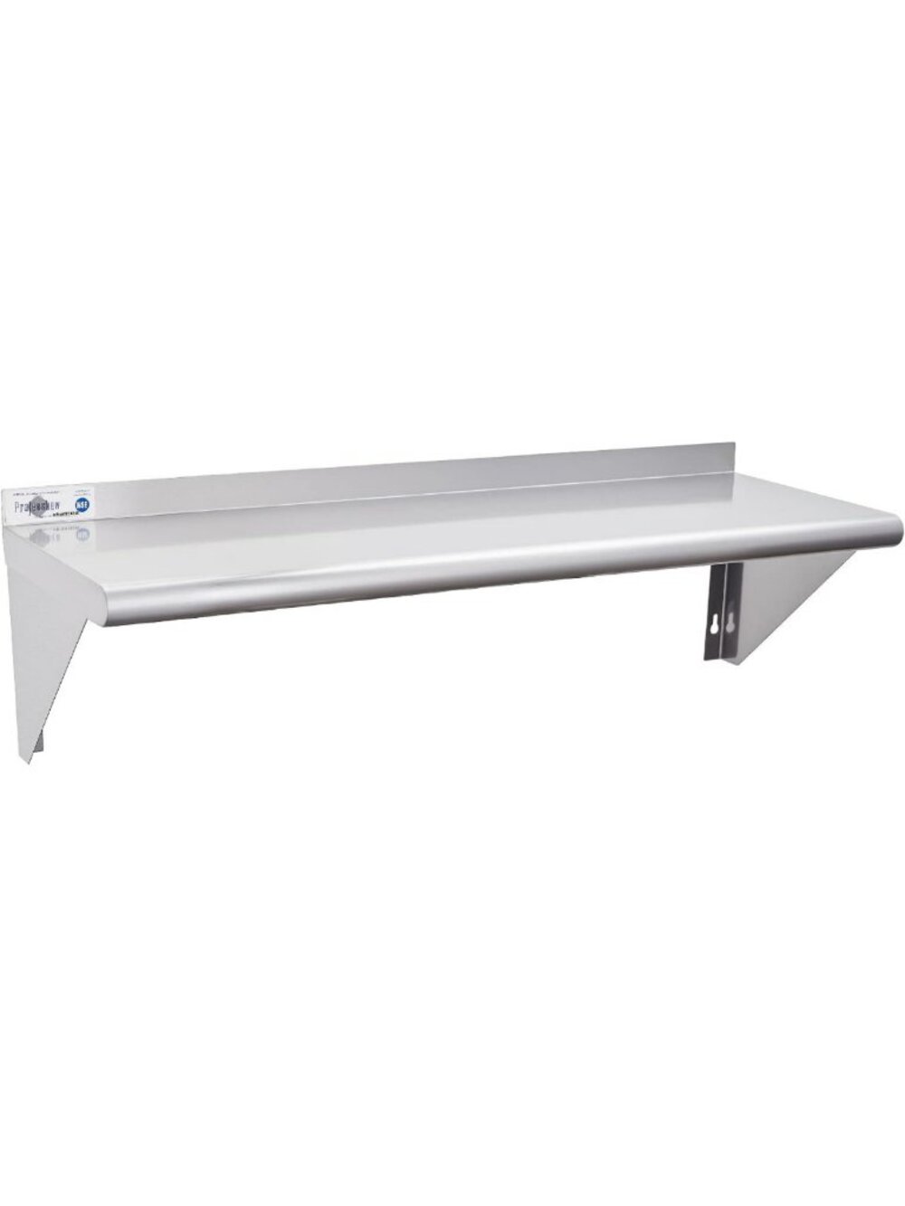 Stainless Steel Commercial Wall Shelf 12"x48" - Durable, NSF Certified Storage